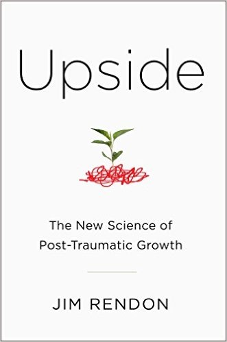 Cover for Upside, showing a plant growing from a tangle