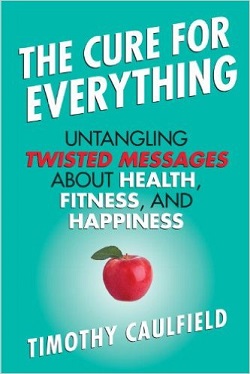 book cover for The Cure For Everything, showing an apple