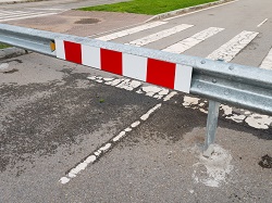 barrier across the road