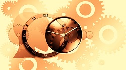 clock and gears