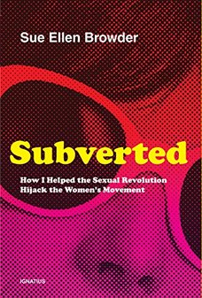 Book cover of Subverted, which shows a woman in sunglasses