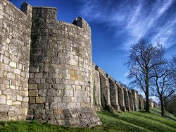 Castle wall