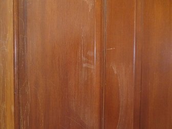 woodwork in need of refinishing