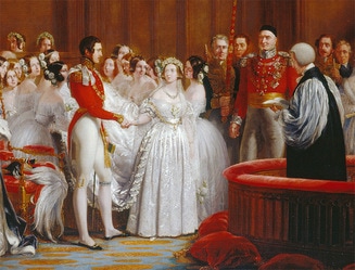 Wedding of Prince Albert and Queen Victoria